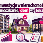 Inwestycje w nieruchomości: mieszkanie, dom czy lokal